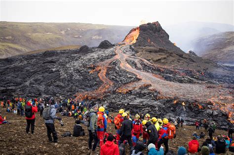 Volcano erupts in Iceland after thousands were evacuated